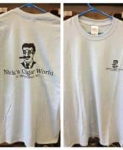 Nick's Cigar World Blue T-Shirt - Large