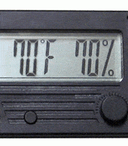 Hygrometer Hygroset Digital Rectangle