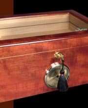Savoy Glass Top Mahogany Medium