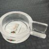 Nick's Cigar World Logo Glass Ashtray